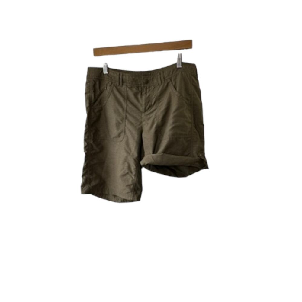 The North Face HORIZON 2.0 Roll-Up Shorts Women's Size 10 Green